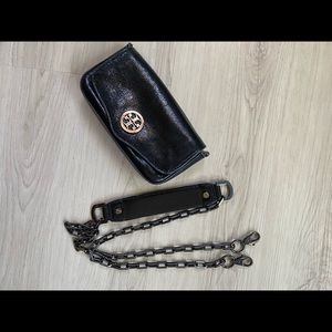 Tory burch mini robinson black crossbody